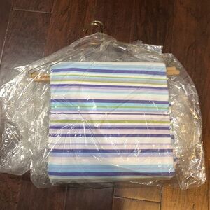 Used Striped Queen Size Duvet Cover